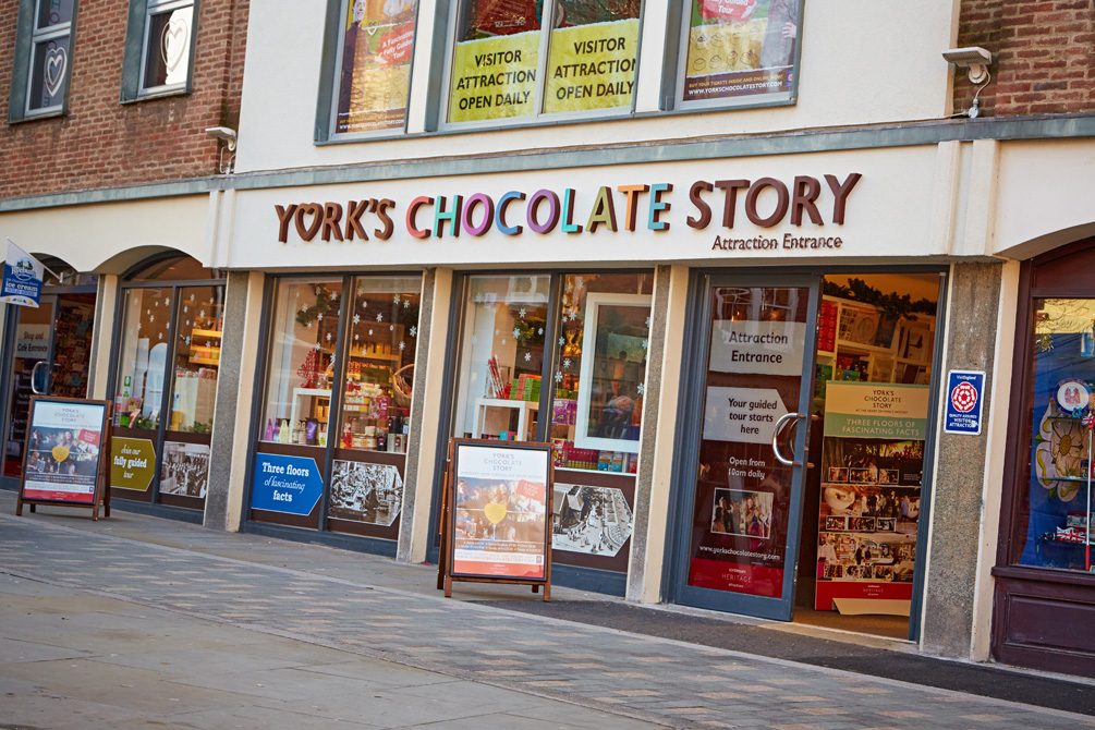 Yorks Chocolate Story Attraction Front