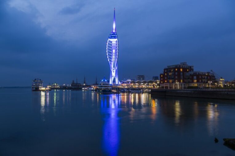 Spinnaker Tower June 2021 Nighttime C Portsmouth City Council 768X512 1 764X509
