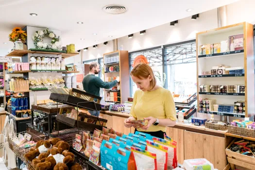 Guests Browsing The Shop