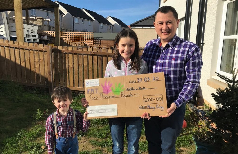 Paul Cash For Kids Cheque 2