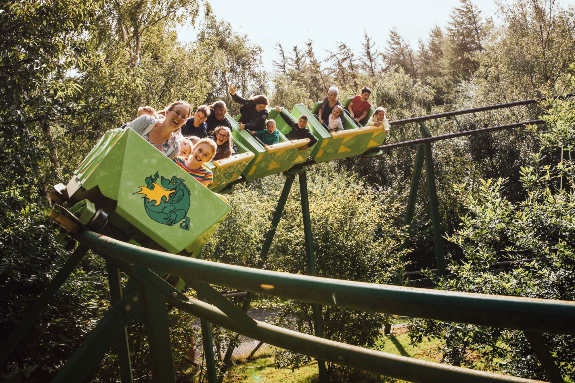 Green Dragon Roller Coaster 2000X1333